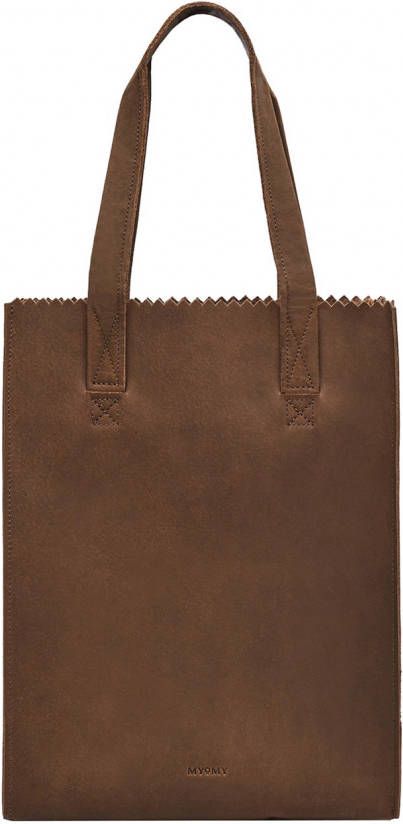 MYoMY MY PAPER BAG Shopper hunter mid brown Damestas