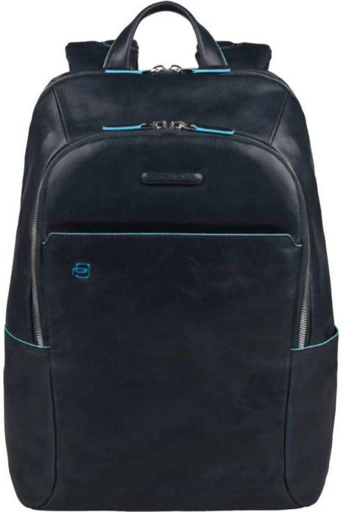 Piquadro Blue Square Computer Backpack 14" Night Blue