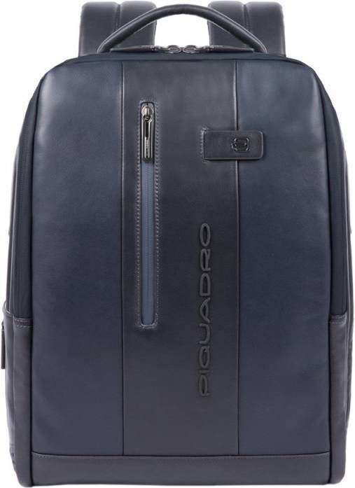 Piquadro Urban PC and iPad backpack with anti theft cable blue backpack
