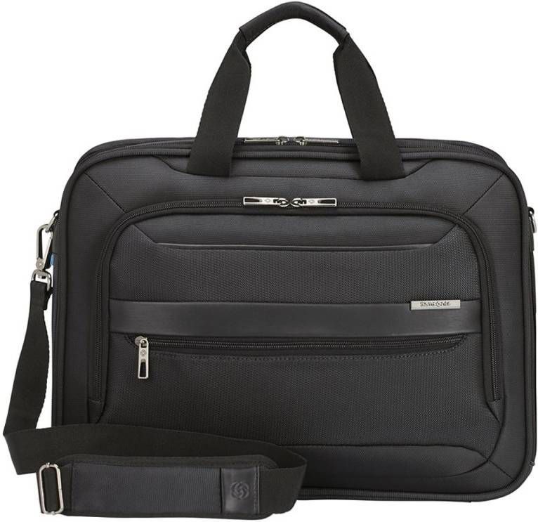 Samsonite Laptop schoudertas Vectura Evo Lapt.Bailhandle 15.6 Inch Zwart