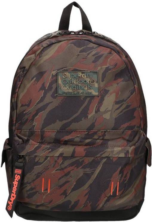 Superdry Montana Disruptive Backpack Camo Green