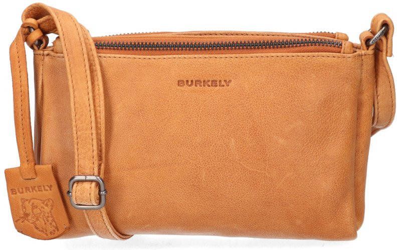 Burkely Schoudertas Just Jolie Double Zip Crossbody Bruin