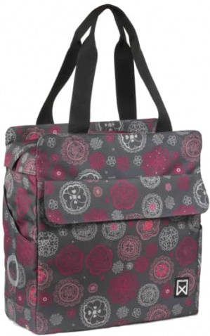 vidaXL Willex Fietstas Cosmos 15 L Grijs En Rood
