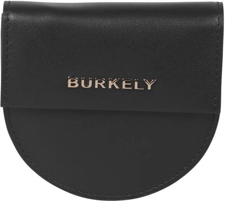 Burkely Pasjes portemonnees Parisian Page CC Wallet Round Zwart