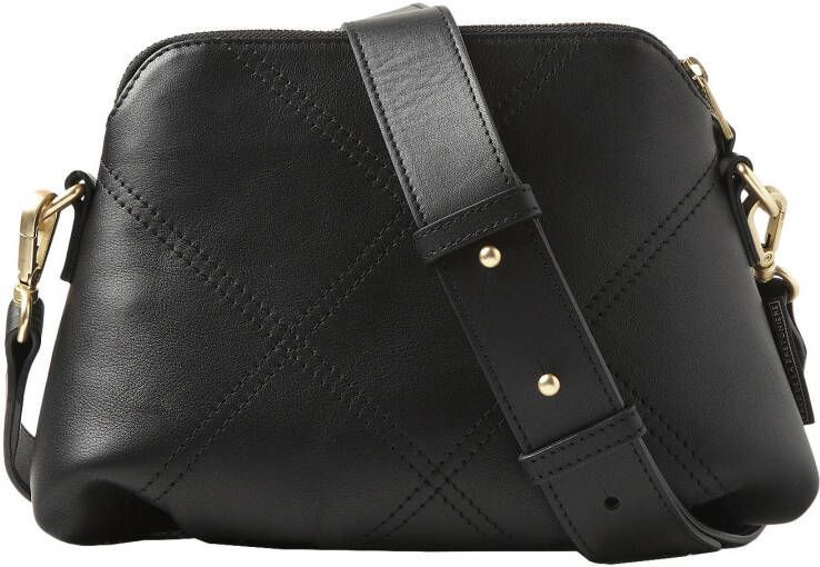Fred de la Bretoniere Zwarte Schoudertas Shoulderbag S 231010050