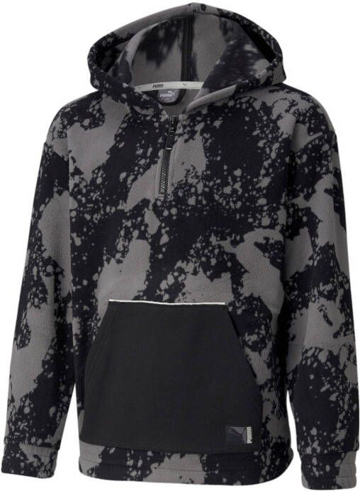 Puma Boys Alpha Polar Over The Head Hoody Basisschool Hoodies