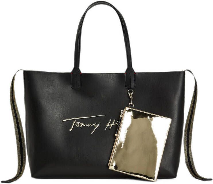 Tommy Hilfiger Boodschappentas ICONIC TOMMY TOTE SIGN